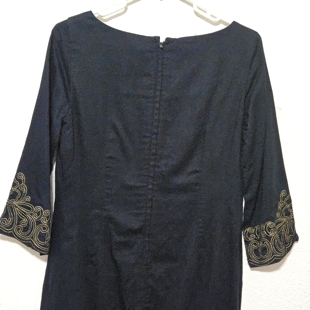 Lilly Pulitzer Shauna black embroidery dress size 4 - Picture 11 of 16